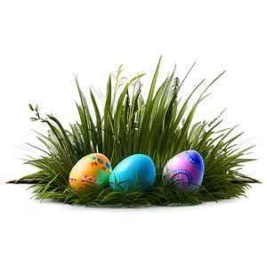 Easter Egg Grass PNG 39
