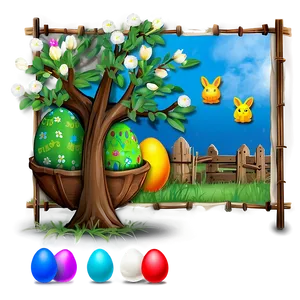 Easter Egg Hunt Map PNG Dod PNG
