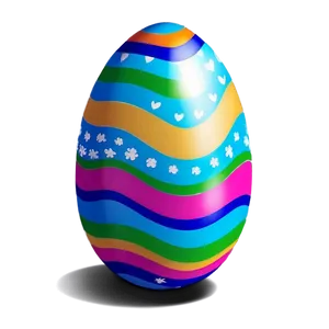 Easter Egg Illustration PNG 5
