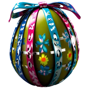 Easter Egg In Basket PNG Ela68 PNG