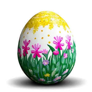 Easter Egg In Field Png 05252024 PNG image