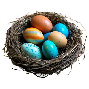 Easter Egg Nest PNG Ryj81