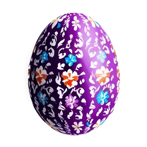 Easter Egg Pattern PNG Ita31