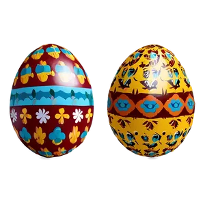 Easter Egg Pattern PNG Ngj76