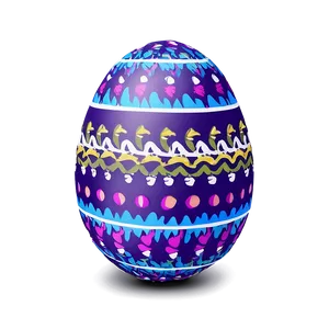 Easter Egg Pattern PNG Sxj