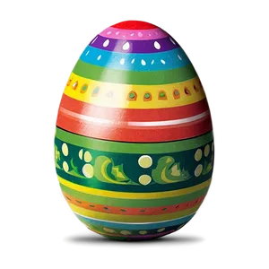 Easter Egg Rainbow PNG 05212024