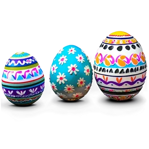 Easter Egg Set PNG 48