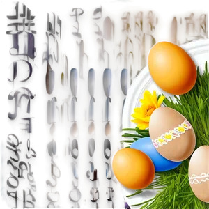Easter Family Dinner PNG 94