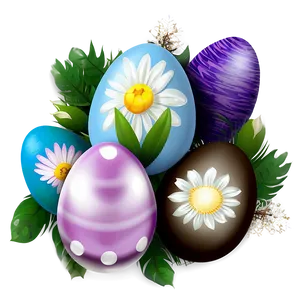 Easter Flowers Bouquet Png Ldb94 PNG image