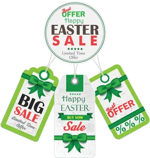 Easter Sale Tags Design