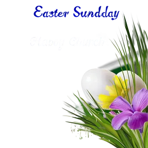 Easter Sunday Church PNG 05212024