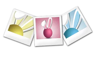 Easter Themed Graphic Design Elements PNG image