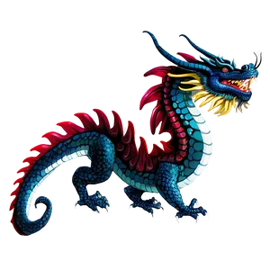 Eastern Dragon Clipart PNG 06282024