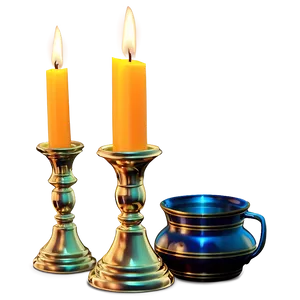 Eastern Inspired Candlestick PNG Qkt PNG