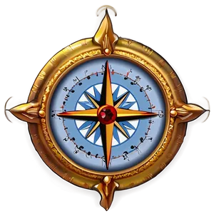 Eastern Inspired Compass PNG 97
