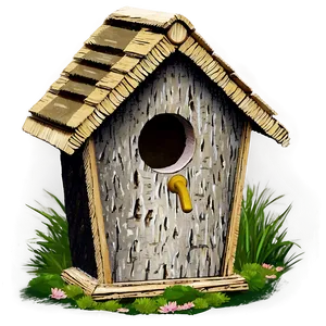 Easy Birdhouse PNG Hmk60 PNG