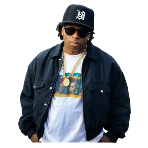 Eazy E Rap Legend Png Bgo PNG image