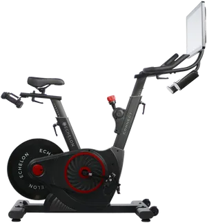 Echelon Connect Exercise Bikewith Screen PNG image