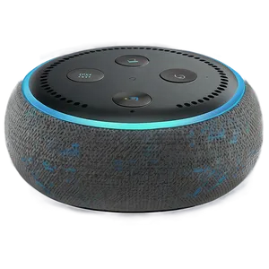 Echo Dot Smart Speaker Heather Gray PNG 40 PNG