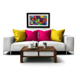 Eclectic Living Room Mix Png Rix50 PNG image