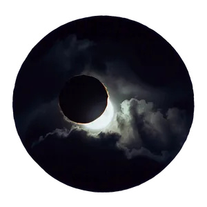 Eclipse Through Clouds Png Wao PNG image