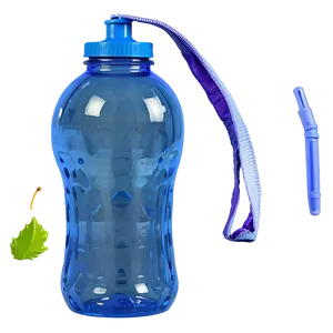 Eco-conscious Plastic Water Bottle PNG 26