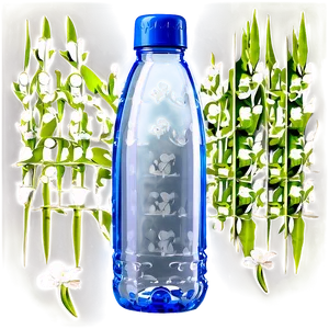 Eco-conscious Plastic Water Bottle PNG 49