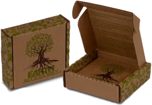 Eco Friendly Accessory Boxes PNG image