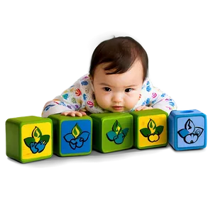 Eco-friendly Baby Blocks PNG 06212024 PNG