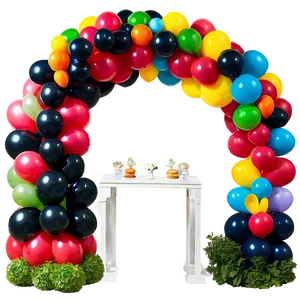 Eco-friendly Balloon Arch Ideas PNG Vpk PNG