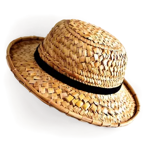 Eco-friendly Bamboo Farmer Hat Png 06212024 PNG image