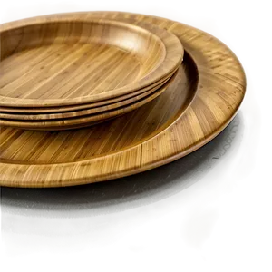 Eco-friendly Bamboo Plates Png 97 PNG image