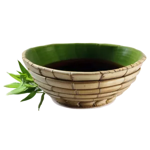 Eco-friendly Bamboo Tea Cup PNG 24