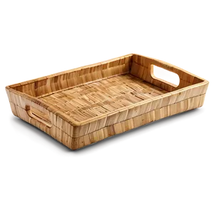 Eco-friendly Bamboo Tray PNG Ikw21 PNG