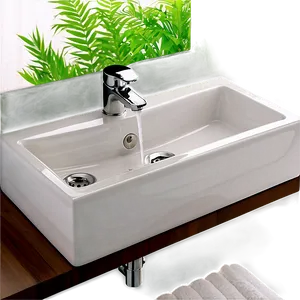 Eco-friendly Bathroom Sink PNG Uke PNG