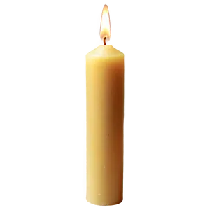 Eco-friendly Beeswax Candle Png 11 PNG image