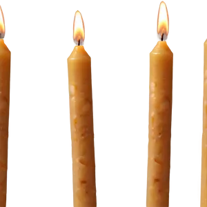 Eco-friendly Beeswax Candle PNG 48