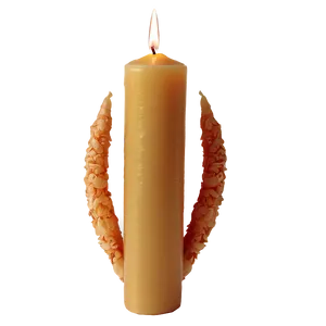 Eco-friendly Beeswax Candle Png 94 PNG image