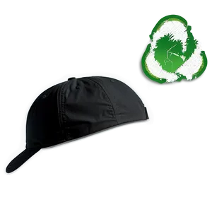 Eco-friendly Black Cap PNG 06122024 PNG