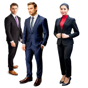 Eco-friendly Business Suit PNG 06212024