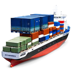 Eco-friendly Cargo Ship PNG Awf33 PNG