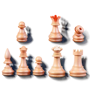 Eco-friendly Chess Set Pieces PNG Bea PNG