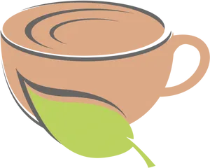 Eco Friendly Coffee Cup Logo PNG image