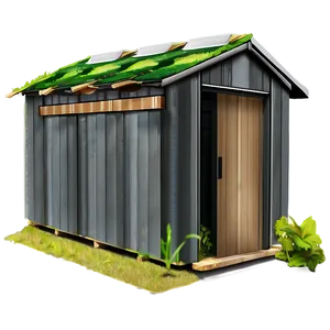 Eco-friendly Composting Outhouse Png 82 PNG image