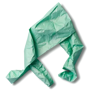 Eco-friendly Crumpled Paper PNG Yrf