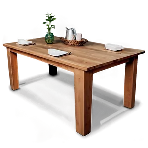 Eco-friendly Dining Table PNG 71 PNG