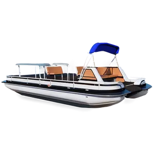 Eco-friendly Electric Pontoon Png 06282024 PNG image