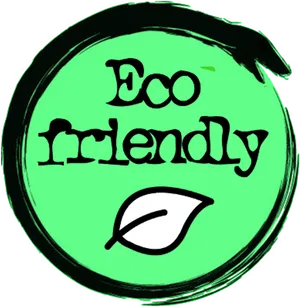 Eco Friendly Emblem PNG image