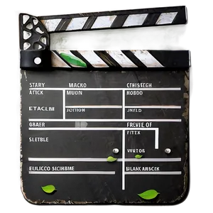 Eco-friendly Film Slate PNG Xvn45 PNG