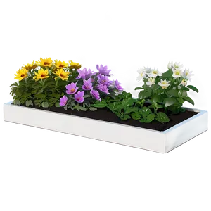 Eco-friendly Flower Bed PNG Jxe PNG